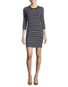 French Connection Bodycon Striped Dress