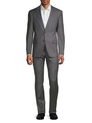 Tommy Hilfiger Windowpane Two-piece Suit
