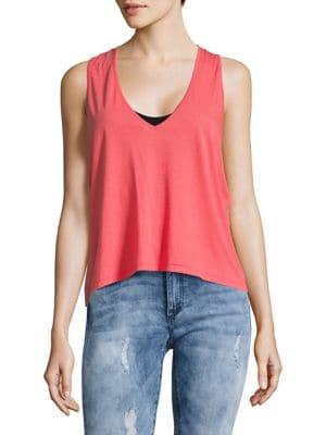 Free People Macrame Knotted Tank Top