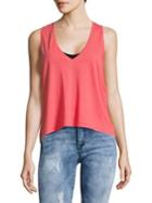 Free People Macrame Knotted Tank Top