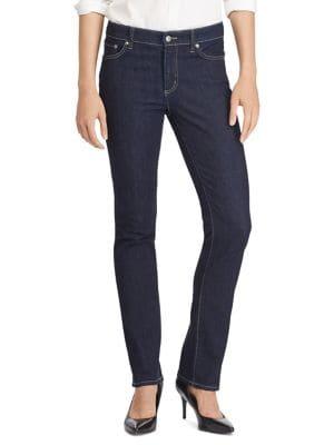 Lauren Ralph Lauren Petite Premier Straight-fit Jeans