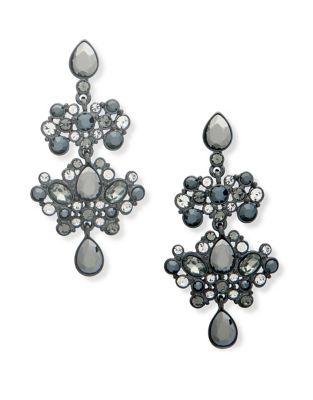 Givenchy Crystal Faceted Earrings