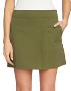 1.state Pleated-front Mini Skirt