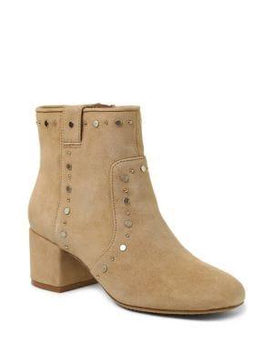 Kensie Don Studded Suede Booties
