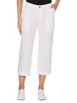 Rafaella Petite Cropped Straight Leg Pants
