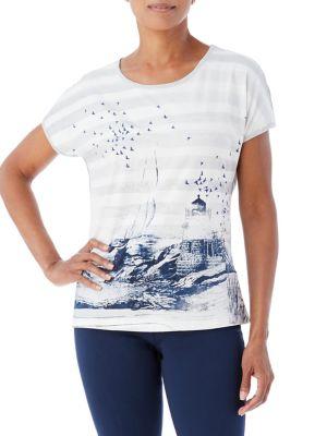 Olsen Seascape Print Tee