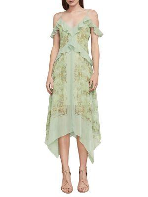 Bcbgmaxazria Linette Asymmetrical Slip Dress