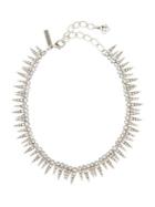 Oscar De La Renta Swarovski Crystal Sea Urchin Collar Necklace