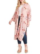 Jessica Simpson Plus Gwendelin Floral Duster