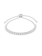 Kate Spade New York Sterling Silver Crystal Tennis Bracelet