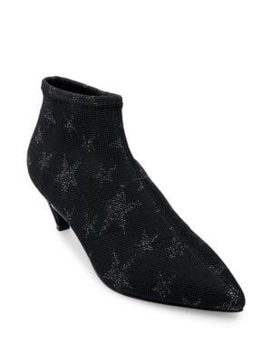 Design Lab Tessie Velvet Booties