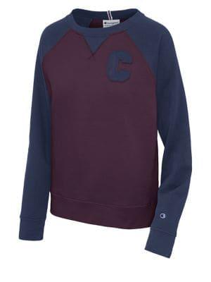 Champion Heritage Cotton Blend Fleece Sweatshirt