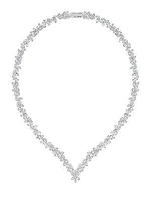Swarovski Diapason Crystal V-necklace