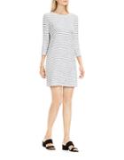Two By Vince Camuto Striped Boatneck Dress