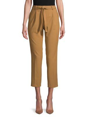Calvin Klein Belted Cropped Pants