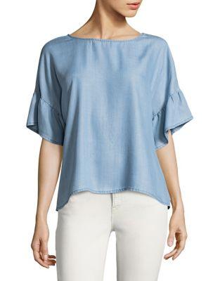 Two By Vince Camuto Roundneck Pullover Top