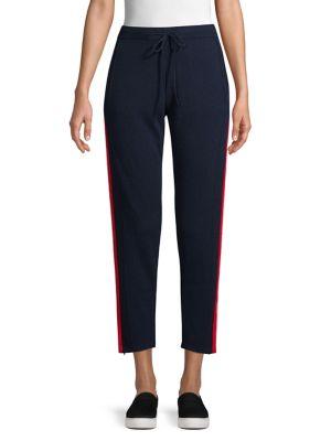 Ply Cashmere Cropped Cashmere Joggers