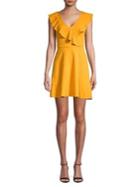 Quiz Ruffle Fit-and-flare Dress