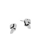 Etienne Aigner Small Rhodium-plated Knotted Stud Earrings