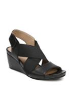 Naturalizer Cleo Leather Wedge Sandals
