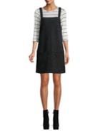 Bb Dakota May Day Faux Suede Dress