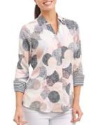 Foxcroft Taylor Cotton Long-sleeve Top