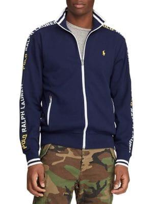 Polo Ralph Lauren Zip-front Cotton Track Jacket