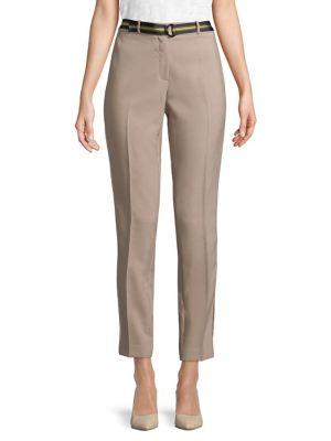 T Tahari Straight Leg Trousers