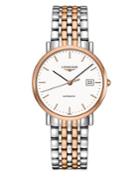 Longines Elegant Collection Gold & Stainless Steel Watch