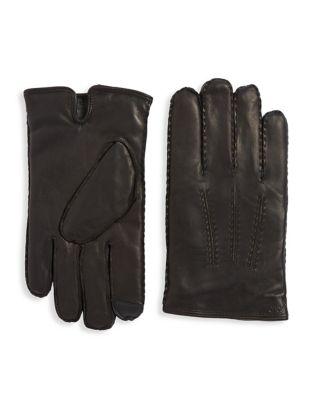 Echo Classic Cashmere-lined Leather Gloves