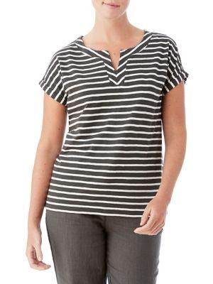 Olsen Striped Cotton Tee