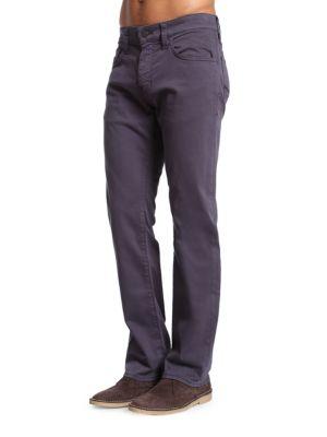 Mavi Zach Indigo Twill Straight-leg Pants