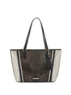 Brahmin Crestview Collection Medium Asher Colorblock Embossed Leather Tote