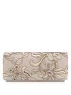 Adrianna Papell Sibel Flap Oyster Convertible Clutch