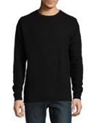 Karl Lagerfeld Textured Pullover Sweater