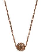 Givenchy Rose Goldplated And Crystal Fireball Necklace