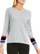Vince Camuto Long Sleeve Striped Sweater