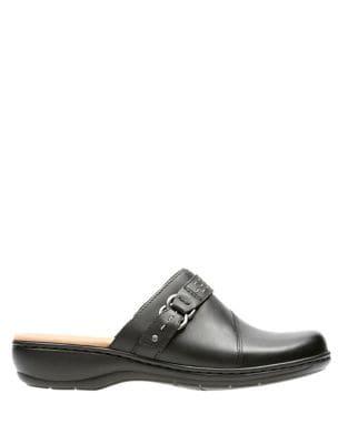 Clarks Leisa Sadie Leather Mules