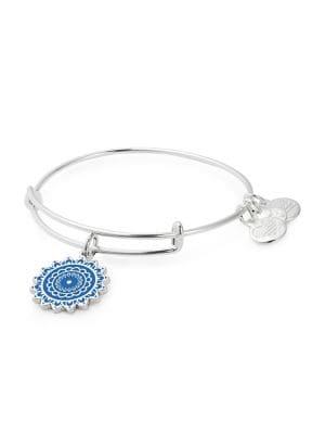 Alex And Ani Throat Chakra Charm Bangle Bracelet
