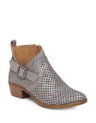 Lucky Brand Bartonn Perforated Leather Booties