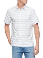 Calvin Klein Jeans California Stripe Chambray Short-sleeve Shirt