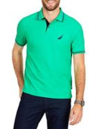 Nautica Navtech Tipped Classic-fit Polo