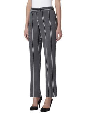 Tahari Arthur S. Levine Variegated Stripe Suiting Pants
