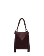 Sam Edelman Monica Leather And Suede Fringed Bucket Bag
