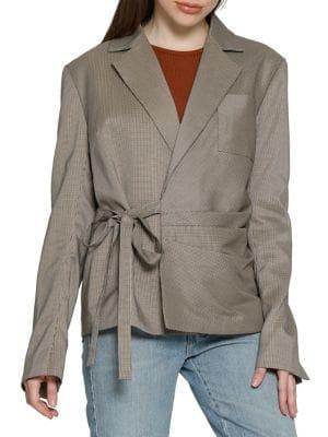Walter Baker Patricia Plaid Jacket