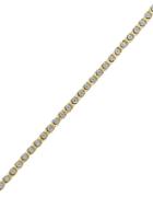 Effy D Oro Diamond And 14k Yellow Gold Tennis Bracelet, 0.71 Tcw