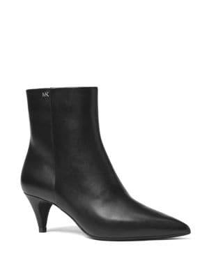 Michael Michael Kors Blaine Flex Kitten Leather Booties