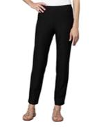 Eileen Fisher Plus System Slim Stretch-crepe Ankle Pants