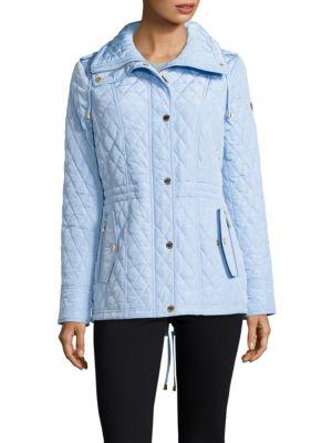 Michael Michael Kors Drawcord Quilted Jacket