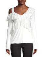 Bailey 44 Ruffle Long-sleeve Top